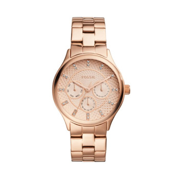 Montre à quartz en acier - Doré rose et saumon - 02 - 33906109