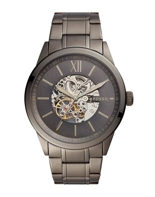 Montre à quartz en acier - Gris - 02 - 33906110