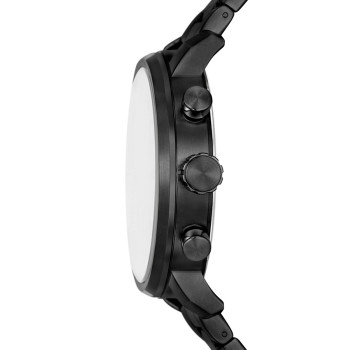 Montres à quartz en acier Rhett - Noir - 02 - 33906340