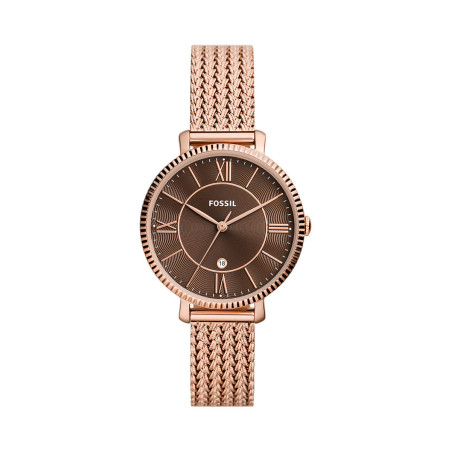 Montre à quartz en acier Jacqueline - Doré rose - 02 - 33906371