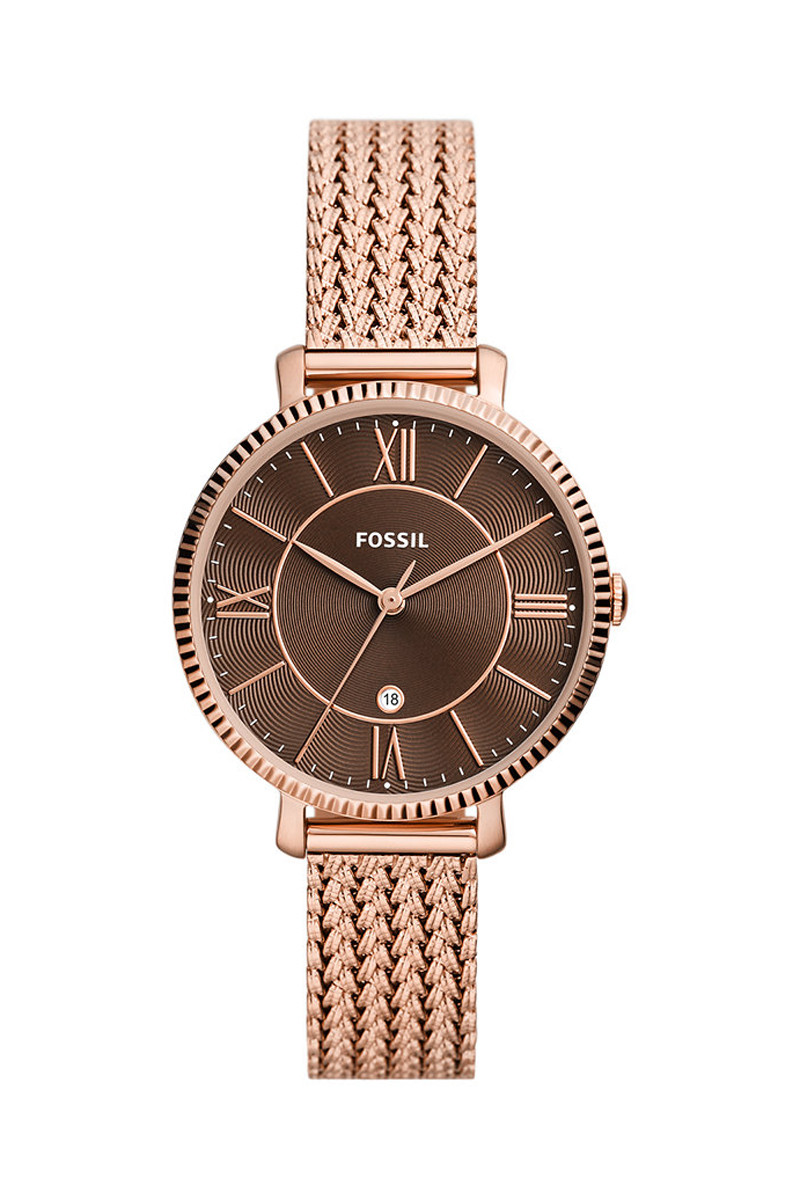 Montre à quartz en acier Jacqueline - Doré rose - 02 - 33906371