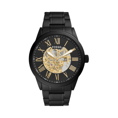 Montre automatique en acier - Noir - 02 - 33906662