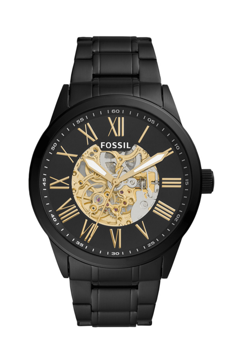 Montre automatique en acier - Noir - 02 - 33906662