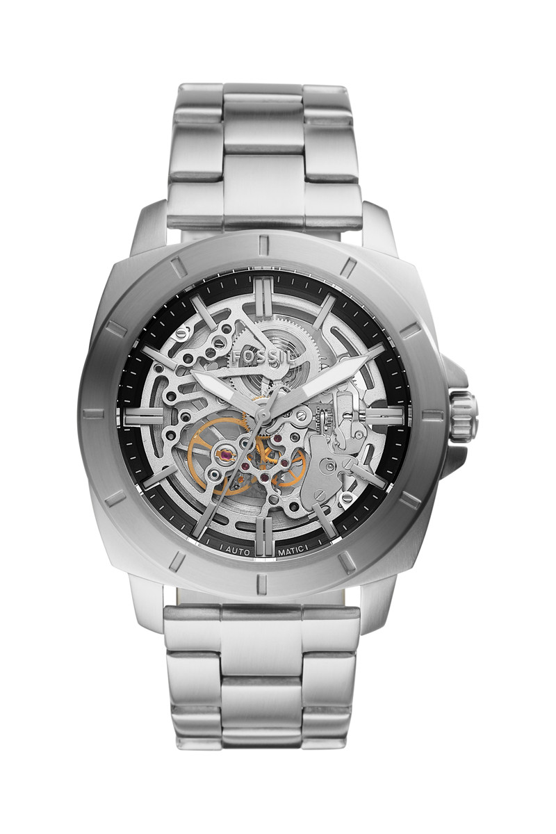 Montre automatique en acier Privateer Sport - Argenté - 02 - 33906673