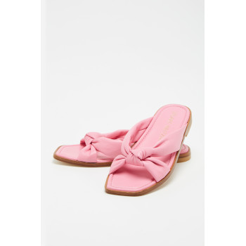 Mules en cuir d agneau Playa - Rose - 02 - 33856235