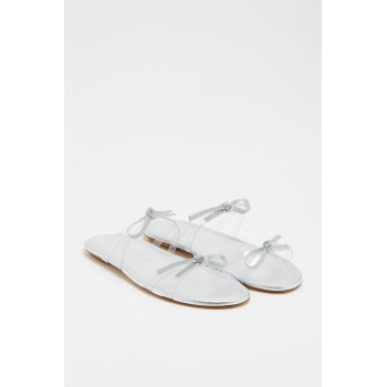 Mules SW Bow - Transparent et argenté - 02 - 33856236