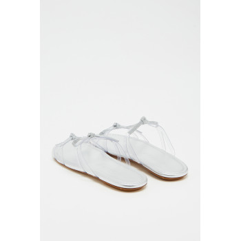 Mules SW Bow - Transparent et argenté - 02 - 33856236