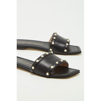 Mules en cuir Pearl - Noir  - 02 - 33702170