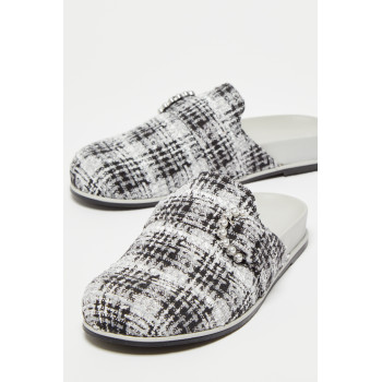 Mules Piper - Noir et blanc  - 02 - 33702188