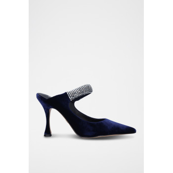 Mules à talons New Bofu - Bleu marine - 02 - 34015803