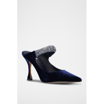 Mules à talons New Bofu - Bleu marine - 02 - 34015803