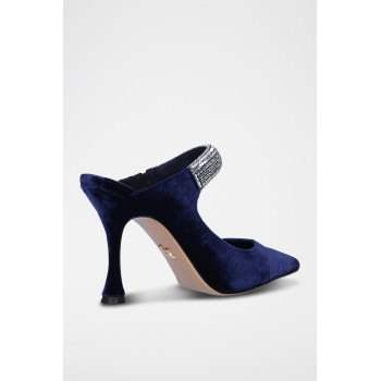 Mules à talons New Bofu - Bleu marine - 02 - 34015803