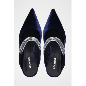 Mules à talons New Bofu - Bleu marine - 02 - 34015803