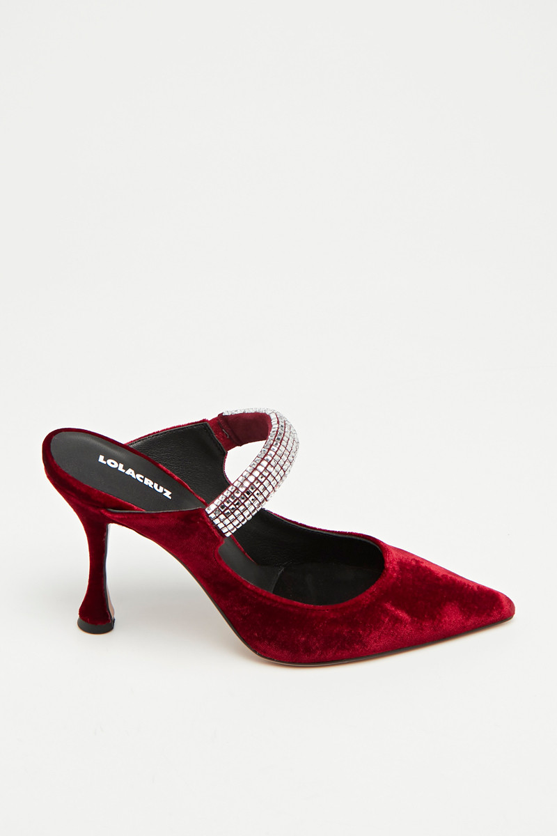 Mules à talons New Bofu - Rouge - 02 - 34015804