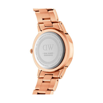 Montre en acier Iconic Link Unitone - 28 mm - Doré rose - 02 - 33646192