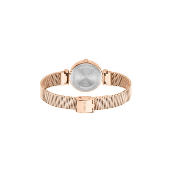 Montre à quartz en acier - 
Doré rose - 02 - 33304035