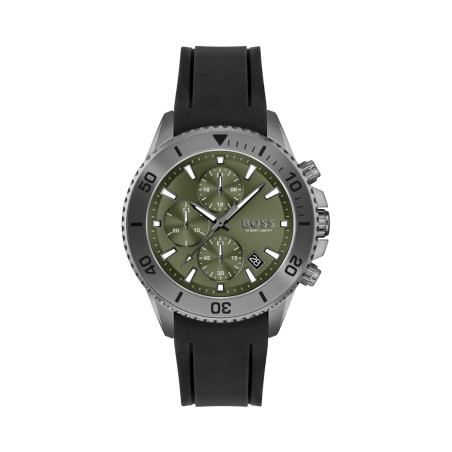 Montre à quartz en silicone -  Noir - 02 - 34131417