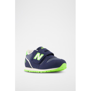 Sneakers 373 - Bleu foncé et vert - 02 - 34189630