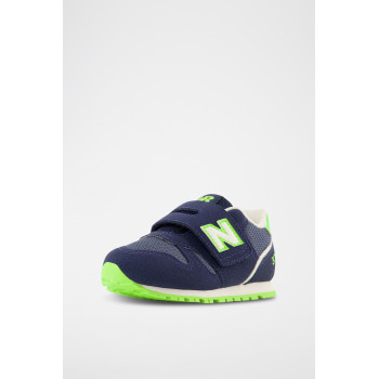 Sneakers 373 - Bleu foncé et vert - 02 - 34189630