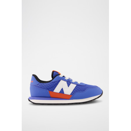 Sneakers 237 - Bleu et blanc - 02 - 34189644