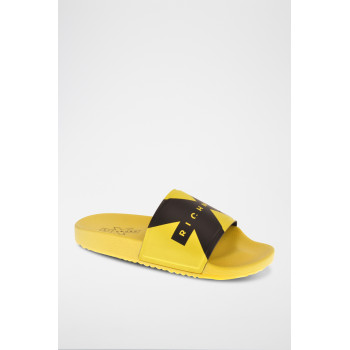 Mules - Jaune et noir - 02 - 34184120