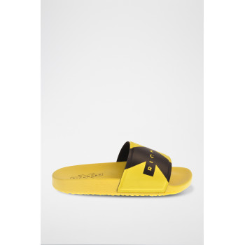 Mules - Jaune et noir - 02 - 34184120