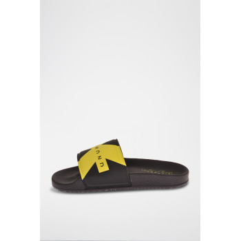 Mules - Noir et jaune - 02 - 34184121