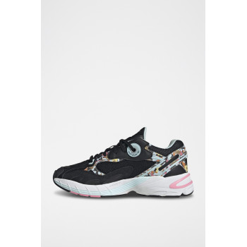 Sneakers Astir W - Noir et rose - 02 - 34115932