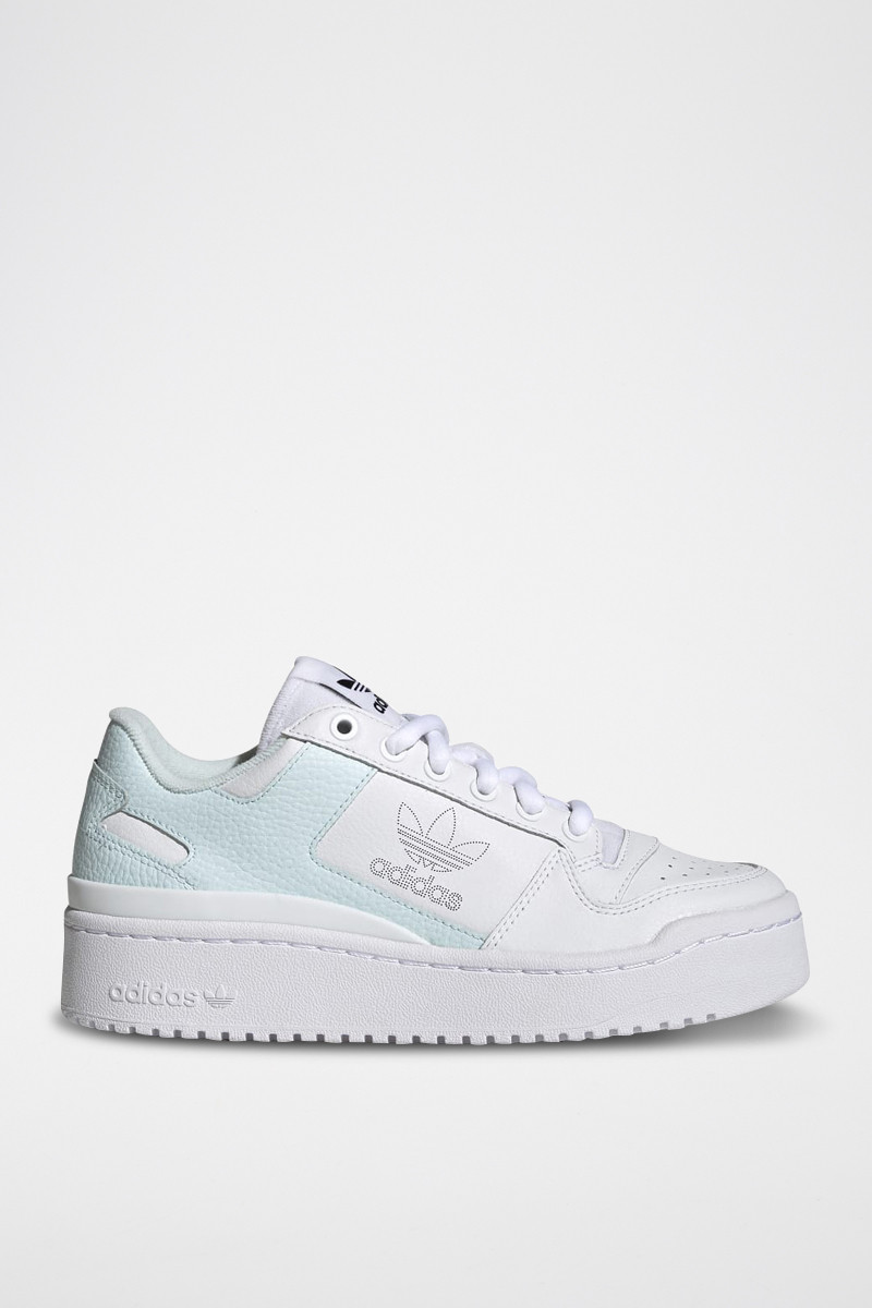 Sneakers en cuir Forum Bold W - Blanc et bleu pastel - 02 - 34115938