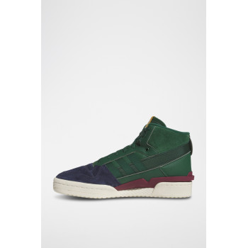 Sneakers montantes en nubuck Forum Exhibit Mid II - Vert et bleu - 02 - 34115927