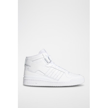 Sneakers montantes en cuir Forum - Blanc - 02 - 34116185