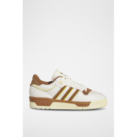 Sneakers en cuir et velours Rivalry - Beige - 02 - 34116190