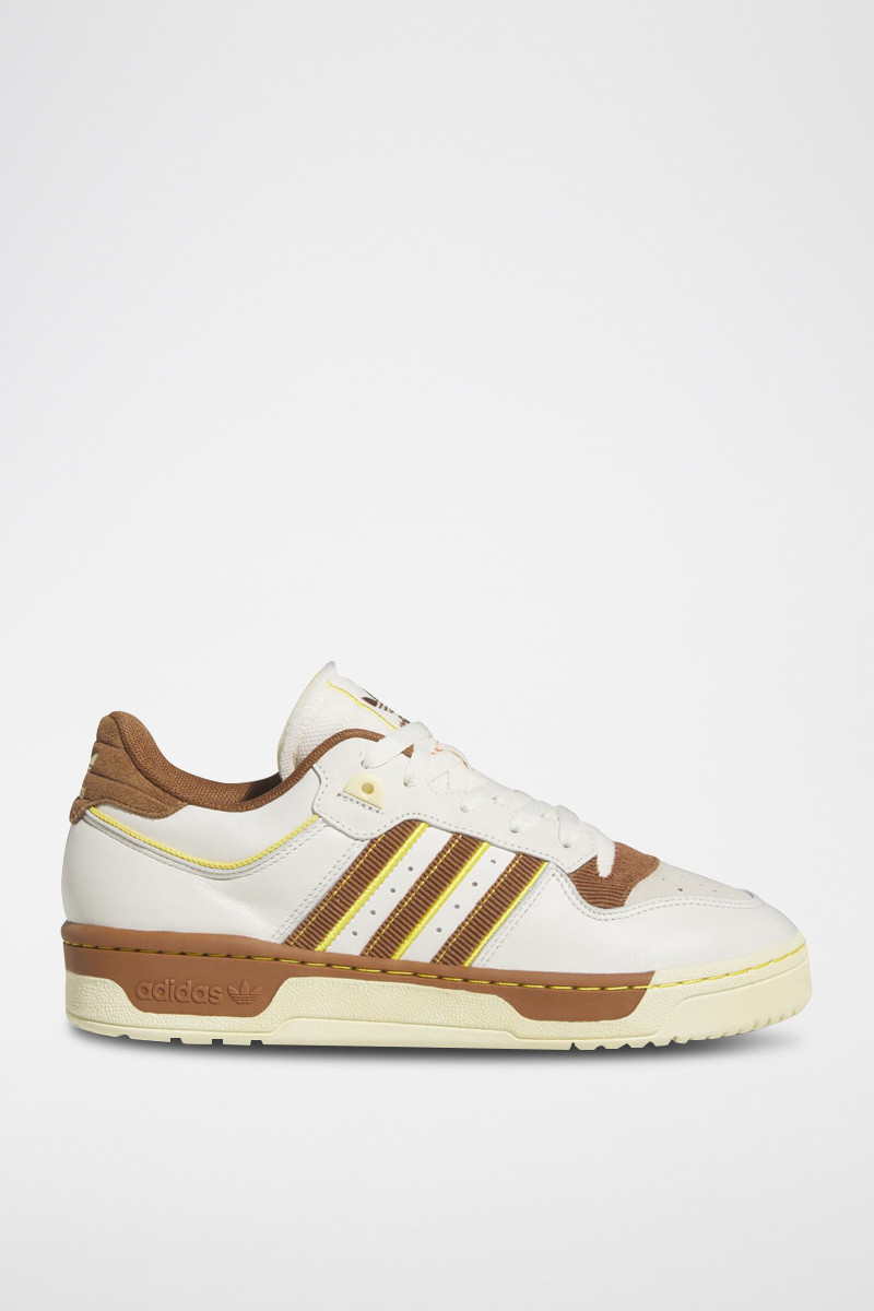 Sneakers en cuir et velours Rivalry - Beige - 02 - 34116190