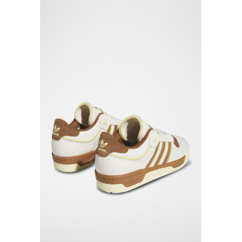 Sneakers en cuir et velours Rivalry - Beige - 02 - 34116190