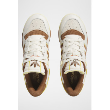 Sneakers en cuir et velours Rivalry - Beige - 02 - 34116190