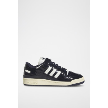 Sneakers en cuir verni Forum 84 - Bleu nuit - 02 - 34116194