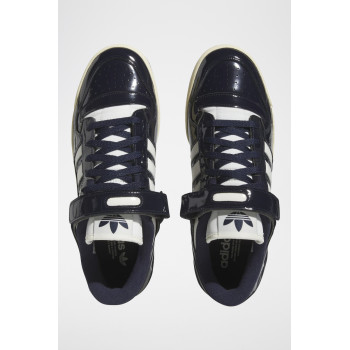 Sneakers en cuir verni Forum 84 - Bleu nuit - 02 - 34116194