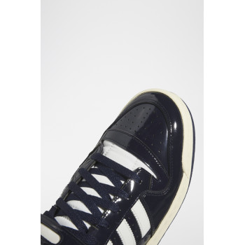 Sneakers en cuir verni Forum 84 - Bleu nuit - 02 - 34116194