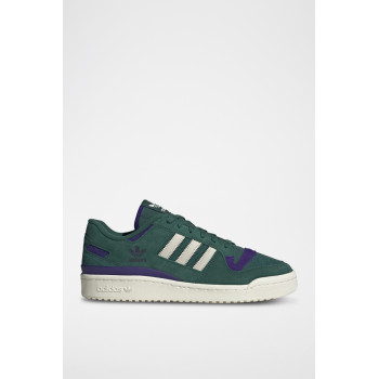 Sneakers en nubuck et velours Forum - Vert foncé - 02 - 34143702