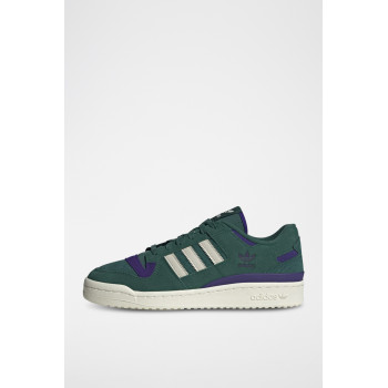 Sneakers en nubuck et velours Forum - Vert foncé - 02 - 34143702