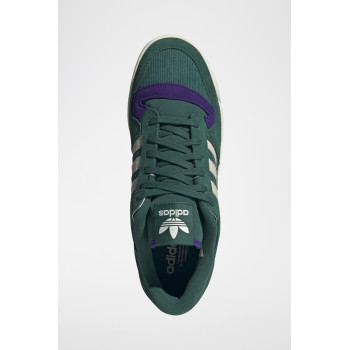 Sneakers en nubuck et velours Forum - Vert foncé - 02 - 34143702