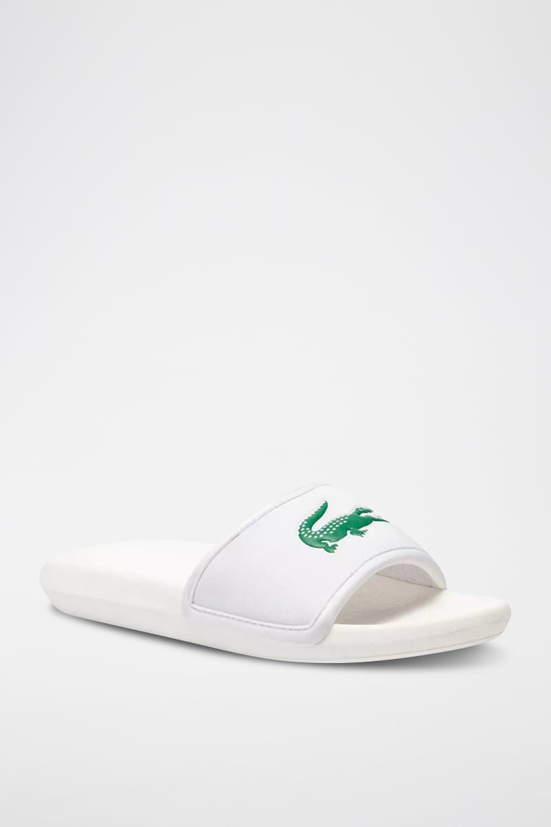 Claquettes Croco Slide 119 3 Cma - Blanc et vert foncé  - 02 - 34205060