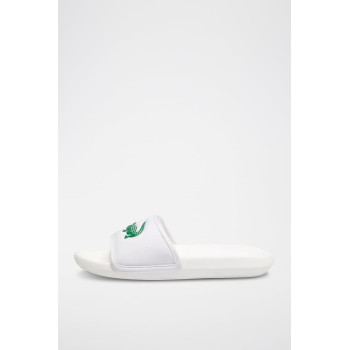 Claquettes Croco Slide 119 3 Cma - Blanc et vert foncé  - 02 - 34205060