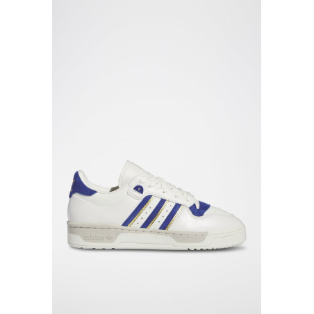 Sneakers en cuir Rivalry 86 Low - Blanc, bleu et doré - 02 - 34135231