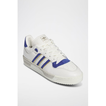 Sneakers en cuir Rivalry 86 Low - Blanc, bleu et doré - 02 - 34135231