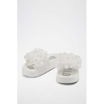 Mules plateformes en cuir vegan Fabia - Blanc - 02 - 34247030