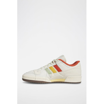 Sneakers en cuir Forum 84 Low Cl - Blanc et multicolore - 02 - 34135130