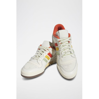 Sneakers en cuir Forum 84 Low Cl - Blanc et multicolore - 02 - 34135130