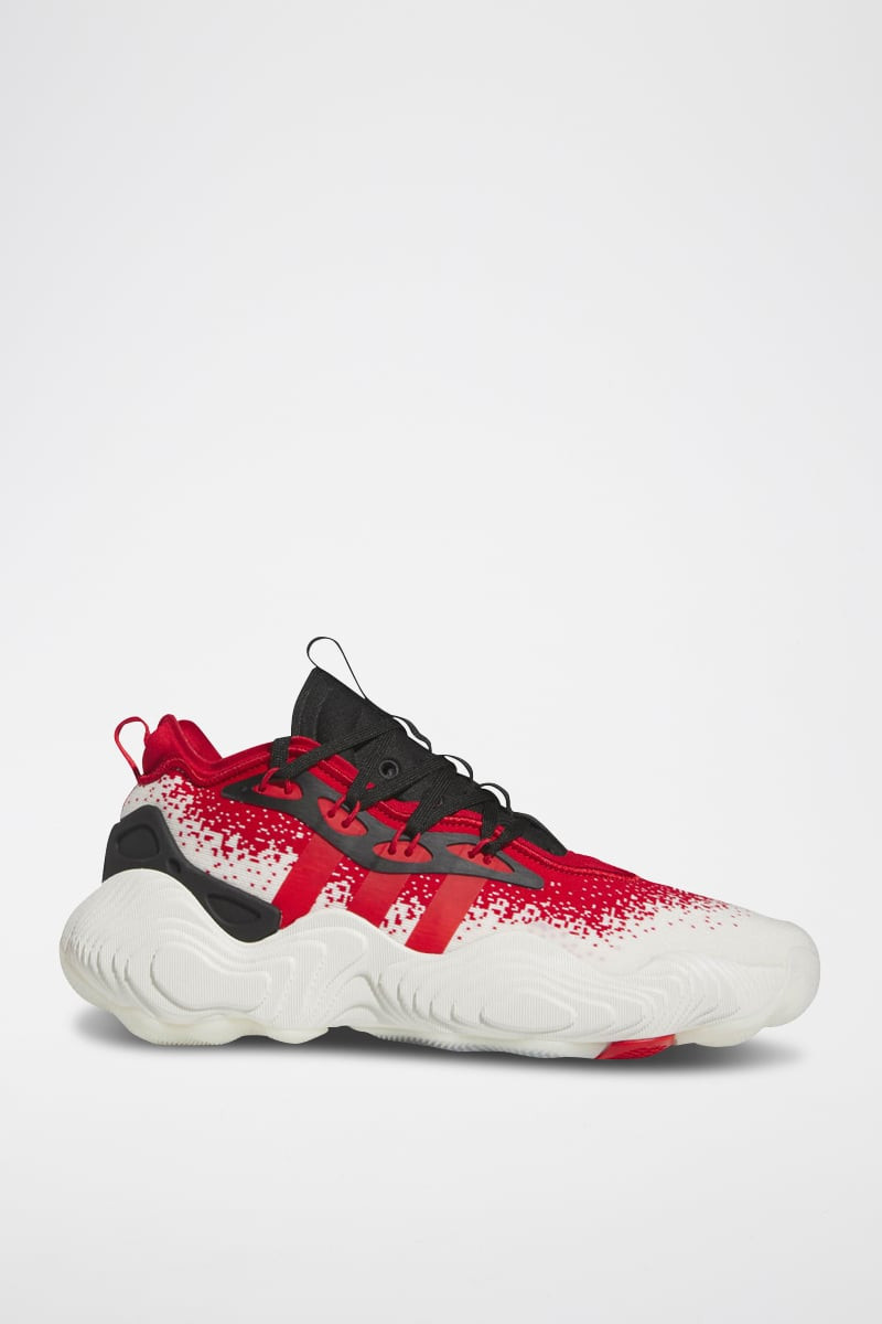 Chaussures de basketball Trae Young 3 - Blanc et rouge - 02 - 34135097