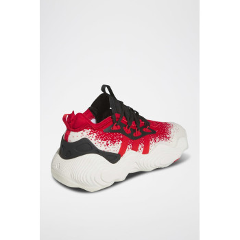 Chaussures de basketball Trae Young 3 - Blanc et rouge - 02 - 34135097